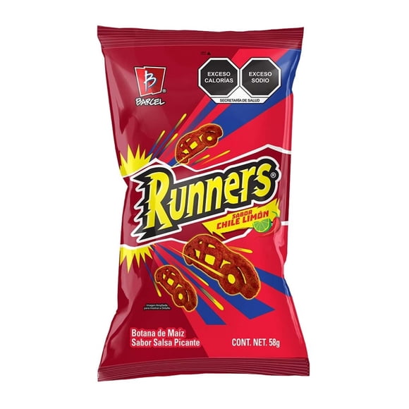 Botana de maíz Runners original 58 g