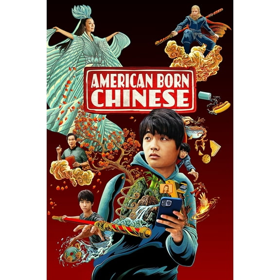 American Born Chinese Season 1 Complete DVD - Action, Adventure, Comedy (2023)