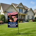 thumbnail image 3 of BSJJY American 250th Anniversary Small Garden Flag 12x18 Inches, Double-Sided USA Bicentennial Patriotic Pattern Yard Sign for Home Farmhouse Outdoor Lawn Decor (D), 3 of 6