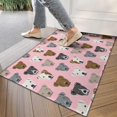 thumbnail image 4 of Pit Bull Terrier Door Rugs,Washable Non Slip Door Mats Indoor,Decorative Door Mats,Entry Mat Indoor for Entrance,Bedroom,Kitchen,Bathroom,17"x30", 4 of 6