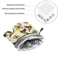 thumbnail image 6 of Sikiie Yellow Flowers Hummingbird Oven Mitts and Pot Holders, Silicone Oven Gloves, Heat Resistant Oven Mitts 4Pcs Set, 6 of 6