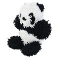 thumbnail image 5 of Mighty Jr Microfiber Ball Panda Durable Plush Squeaky Dog Toy, 2 Pack, 5 of 9
