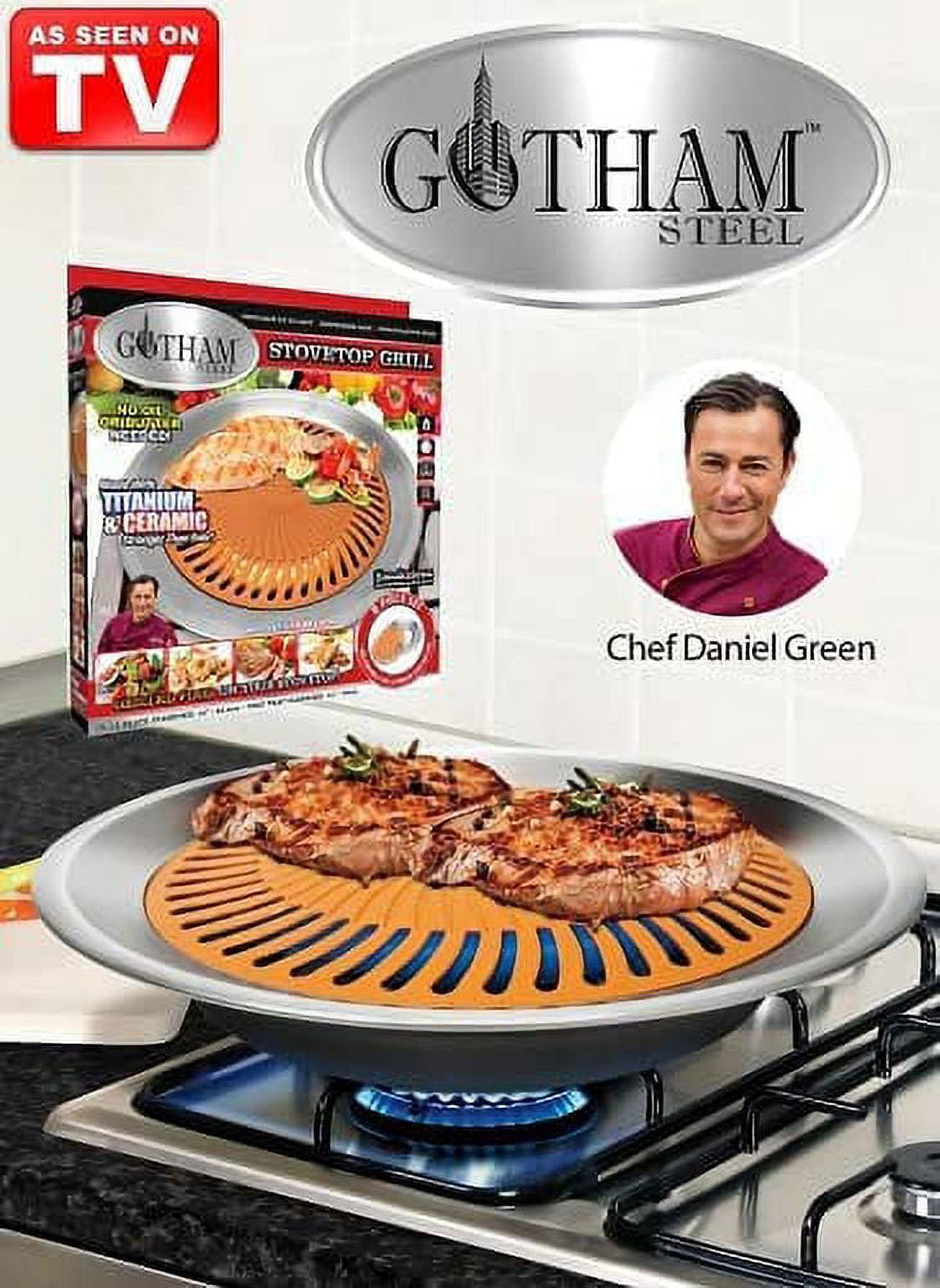 Gotham steel stovetop grill hotsell