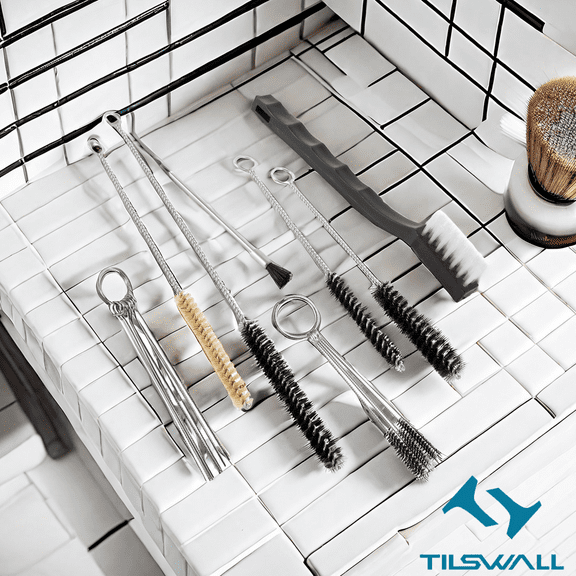 Cleaning Brush set for Paint Sprayer Gun 17pcs Multi-Purpose, Nylon Brushes, Paint Gun Cleaning Kit, Mini Brushes & Needles for Clean Airbrush Nozzles, Spray Guns Equipment