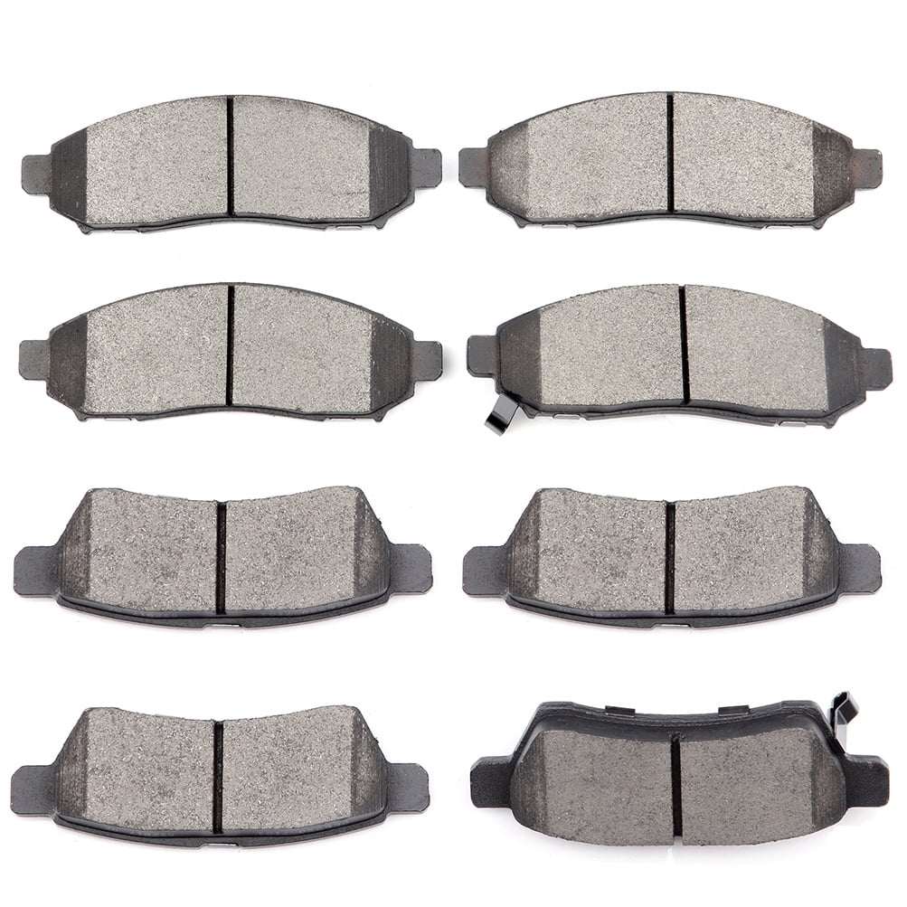 Brake Pads,ECCPP 8pcs Ceramic Disc Brake Kits fit for 2005-2018 for Nissan Frontier,2005-2015 for Nissan Xterra,2009-2012 for Suzuki Equator ATD1094C D1100-8206