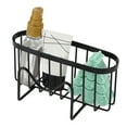thumbnail image 5 of Unique Bargains 1 Set Sink Caddy Organizer Sponge Holder Kitchen Sink Caddy Organizer Black 6.50"x3.03"x2.99", 5 of 6