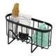 thumbnail image 5 of Organizador de fregadero Unique Bargains 1 Set Soporte para esponjas 6.50"x3.03"x2.99" Negro, 5 of 6