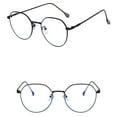 thumbnail image 3 of TureClos Gradient Glasses Frame Anti Blue Light Unisex Eyewear Reading Glass Vintage Style Eyeglasses Big Frame Spectacles Black, 3 of 7