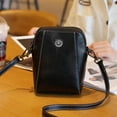 thumbnail image 5 of SQDWYGG All-match Vertical Cellphone Bag, Crossbody Leather Shoulder Bags and Clutches, Women Crossbody Handbags Retro Messenger Bag,Black, 5 of 6