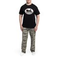 thumbnail image 5 of CafePress - I LOVE TRAINS Men's Dark Pajamas - Men's Dark Loose Fit Cotton Pajama Set, 5 of 7