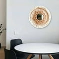 thumbnail image 4 of Espejo colgante de pared Sunnimix bohemio con flecos de Macramé decorativo Blanco, 4 of 7