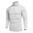 thumbnail image 4 of COOFANDY Men's Cotton Slim Fit Basic Turtleneck Long Sleeve Lightweight Pullover Sweaters Casual High Neck Tops, 4 of 11