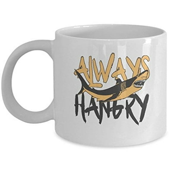 Shark 11 oz Coffee Mug - Always White Ceramic Gift