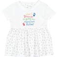 thumbnail image 3 of Inktastic Marathon Runner Future Girls Baby Dress, 3 of 5