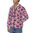 thumbnail image 3 of Kdxio Cute Panda Print Men Hoodies Casual Hoodies for Men with Zip Pockets Full Zip Long Sleeve Sweatshirt Sports Hooded Jacket-3X-Large, 3 of 5