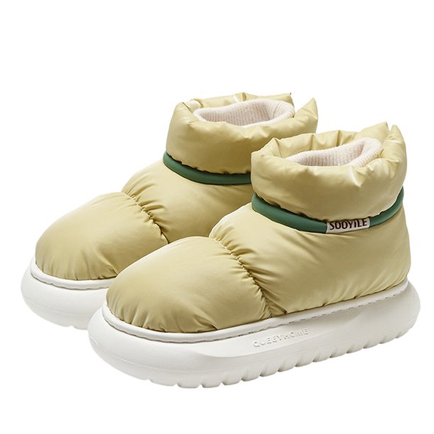 Botines de plumón para mujer, zapatillas antideslizantes, artículos para el hogar impermeables Ndcxsfigh Tenis De Mujer Tenis De Hombre