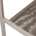 thumbnail image 4 of Christopher Knight Home Peridot 5-piece Aluminum Patio Dining Set by  Faux Rattan + Gray + Silver + Taupe, 4 of 5