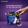 thumbnail image 2 of Stayfree Advanced XXXL Thin Sanitary Pads for Women, 16 Soft Cotton Pads for All Night Ultra Comfort, Absorbs 2x More with Wider Back, Prevent Rashes, Odour Control, 2 of 6