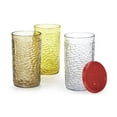 thumbnail image 2 of G.E.T. Heavy-Duty Shatterproof Plastic Pebbled Tumbler, 16 Ounce, Clear (Set of 12), 2 of 2