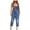 Dark Blue#1, variant on GaThRRgYP Womens Jumpsuits and Rompers,Women's Summer Casual Pocket Romper Long Playsuit Strap Button Jumpsuit