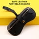 thumbnail image 2 of Bolso colgante portátil de cuero suave para gafas, bolso colgante antipresión, bolso para gafas de sol, 2 of 3