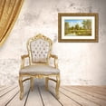 thumbnail image 3 of Glassl, Helmut 32x21 Gold Ornate Wood Framed with Double Matting Museum Art Print Titled - COTTAGE AT THE LAKE, 3 of 4