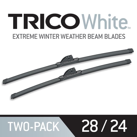 TRICO White 2 Pack  28  + 24  Extreme Weather Winter Beam Wiper Blades (35-2824)