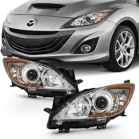 Fit 2010 2011 2012 2013 Mazda 3 Mazda3 Halogen Headlights 10 11 12 13 (Best Way To Defog Headlights)