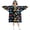 Game Controller Black Pattern-3, variant on Game Controller Black Pattern Lamb Fleece Blanket Hoodies for Teens ,Teens Oversize Sherpa Wearable Hooded Blanket Sweatshirt with Super Pockets