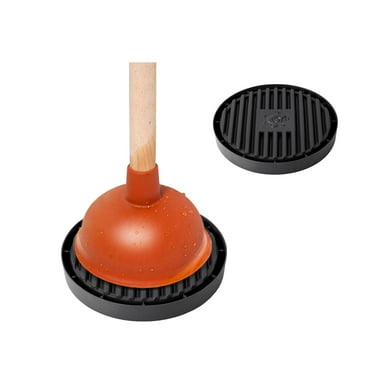 Plunger Tray - Plunger Mat Air Drying Mat for Toilet Plunger - Plunger Holder Catches Drips - Wicks Water from Plunger and Dries Quickly, Toilet Plunger Holder Only