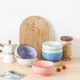 thumbnail image 5 of 6-Piece 26Oz Ceramic Soup Bowl Set, 6.3 Inch Colorful Serving Bowls, Microwave And Dishwasher Safe For Oatmeal Salad Pasta Dessert, 5 of 6