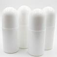 thumbnail image 6 of White Plastic Roll-on Bottle,Empty Portioning Bottles,QZS Refillable Anti-perspirant Roller Container,Leak-Proof DIY Deodorant Container with Roller Ball,for Essential Oils Fragrances 4Pack, 6 of 7