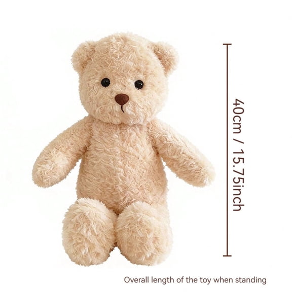 12 Inch Small Teddy Bear Ultra Soft Plush Stuffed Animal Cute Kawaii Desk Buddy Gift for girls Kids Adults Birthdays Valentine's Day