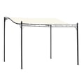 thumbnail image 4 of Outsunny 10' x 10' Outdoor Pergola Gazebo, Canopy w/ Drain Holes, Cream, 4 of 11