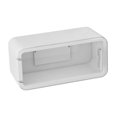 thumbnail image 2 of Caja de almacenamiento para baño, dispensador de soporte de pañuelos, resistente al agua, sin perforaciones, montado en la pared, caja de, 2 of 9
