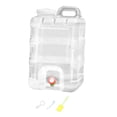 thumbnail image 1 of Tanque de agua Portador de agua con grifo Cubo de agua portátil para exteriores de 28 L Contenedor de agua para senderismo RV Supervivencia Mochilero Grifo sin tapa, 1 of 8