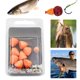 thumbnail image 5 of Cebos de Pesca JShteea Boilie Emergente Cebo Falso Anzuelo Flotante Naranja 8 Uds, 5 of 9