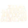 thumbnail image 4 of Inch Wood Letters,66 Pcs Wooden Letters Wood Alphabet Letters Inch Wooden Letters Smooth Operation, 4 of 12