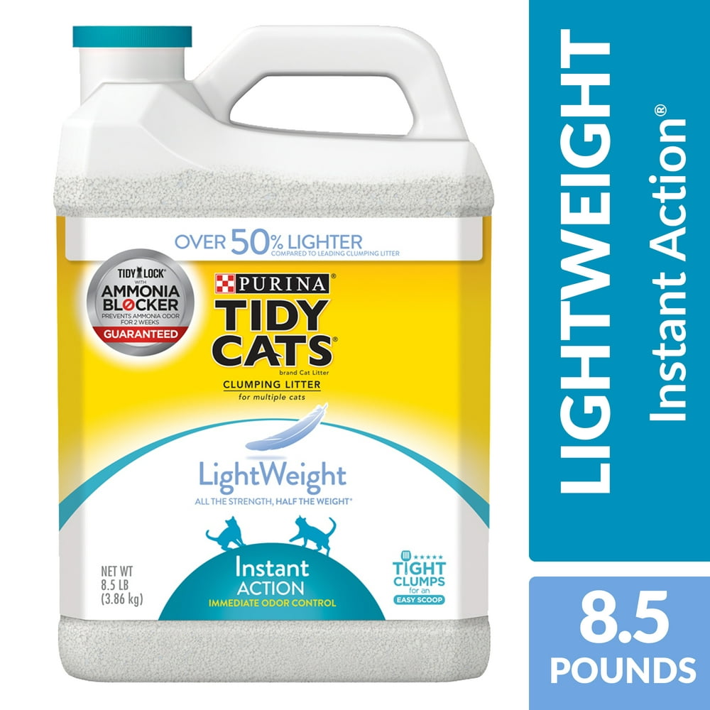 Purina Tidy Cats Light Weight, Low Dust, Clumping Cat Litter