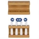 thumbnail image 4 of Estante de madera para cepillos de dientes, soporte para cepillos de dientes, soporte para cabezales de cepillos de dientes eléctricos, soporte de madera para baño A, 4 of 6