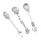 thumbnail image 5 of Cuchara De Café Retro 3 uds cuchara de helado de café cuchara de té de aleación de Metal vajilla de cocina (plata) Wdftyju Libre de BPA, 5 of 8