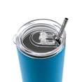 thumbnail image 4 of Ezprogear 20 oz Stainless Steel Lavender Slim Skinny Tumbler Vacuum Insulated Coffee Tumbler Travel Cup with Lid and Straw, 4 of 5