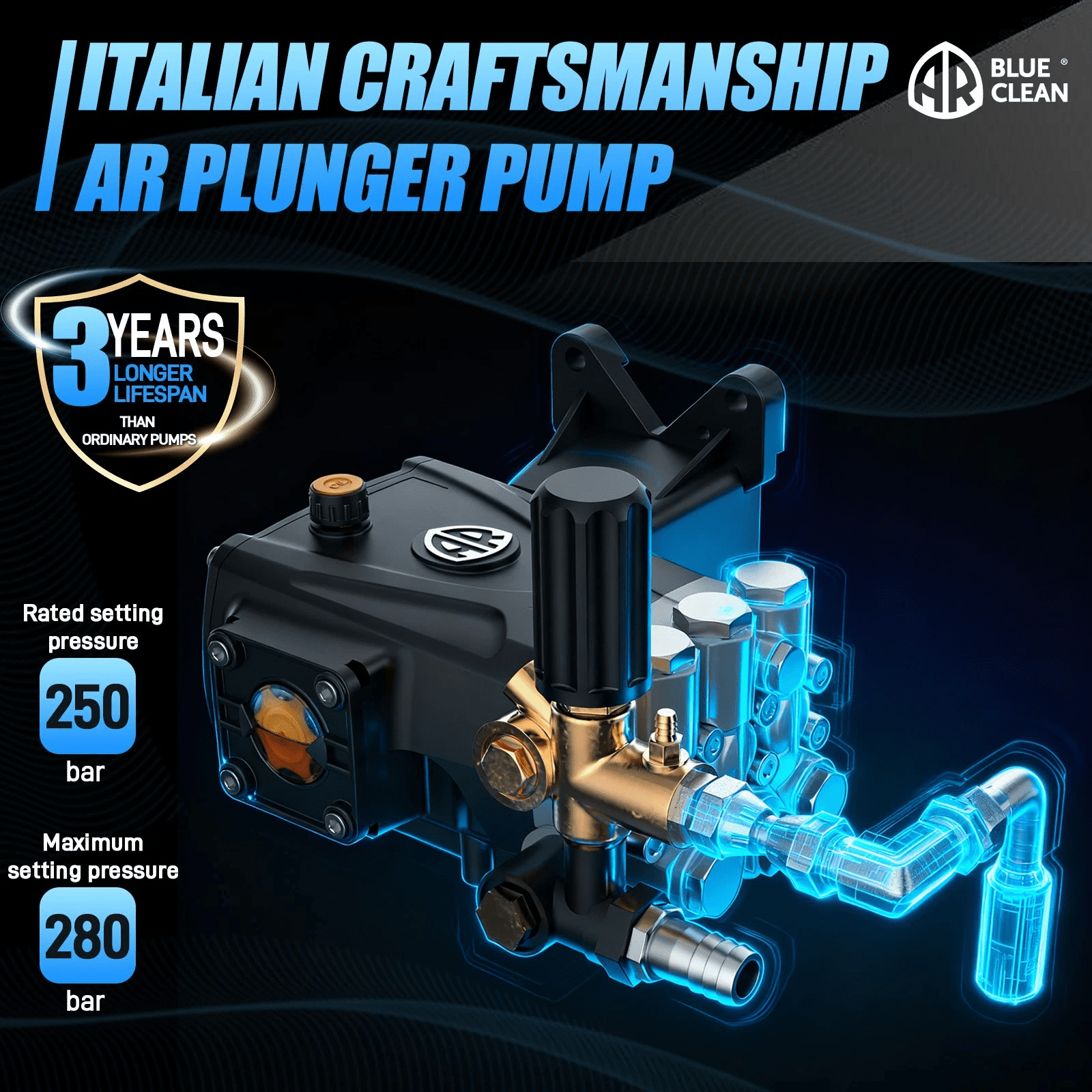 DigMaster Hot Water Pressure Washer 4060 PSI 4.0 GPM 13.5 HP B&S Engine Diesel Heated 212°F AR Pump 304 Tank, Heavy Duty Commercial Cleaner