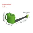 thumbnail image 3 of Bearachild Asa de elevación de boquilla larga para regadera de ABS, resistente, recargable, sellado, para jardín, granja, rociador de agua con Jardín y Patio 2.5L Verde Pequeño, 3 of 6