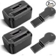 thumbnail image 1 of Seat belt lock cover - 2 pieces to prevent children or special people from unlocking the seat belt (universal type), 1 of 5