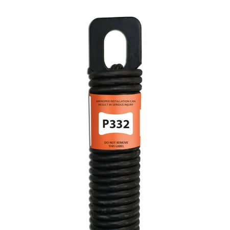 E900 HARDWARE P332 32-Inch Plug-End Garage Door Spring (.244