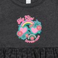 thumbnail image 4 of Inktastic My Gigi Loves Me Girls Rainbow Granddaughter Girls Baby Dress, 4 of 5