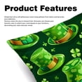 thumbnail image 2 of Saint Patrick's Day Velvet Throw Covers Pillows with Unique Patterns - Set of 2 Decorative Pillow Inserts in 16x16, 18x18, 20x20 Inches for Home Decor and More, 2 of 6
