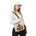 thumbnail image 2 of Happy Halloween Yorkshire Terrier Witches Hat Pumpkin Carving All Over Print 3D Canvas Tote Bag Yorkie Dog Lover Gifts Reusable Handbag - 02019, 2 of 5