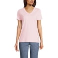 thumbnail image 3 of Lands' End Women's Relaxed Supima Cotton T-Shirt, 3 of 3